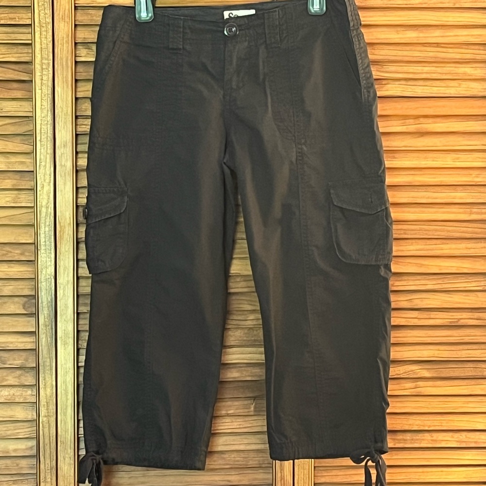 SO Black Cotton Pants